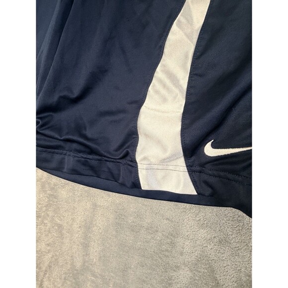Nike Basketball Shorts Mens M Navy Blue Athletic Performance Training Swoosh - Picture 6 of 10